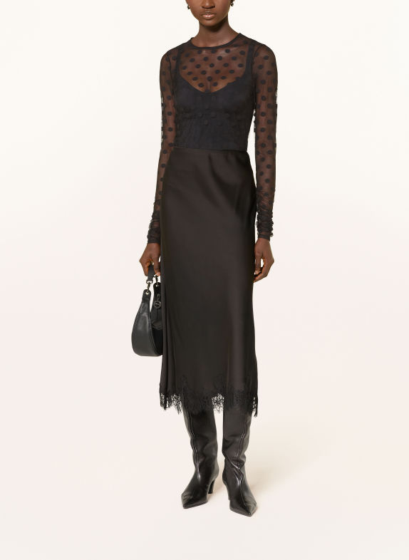 LOVE Stories Haut loungewear ELLE en maille NOIR