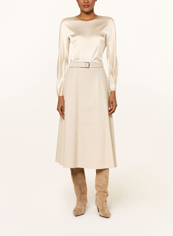 MM by Max Mara Chemisier SMALTO avec de la soie BEIGE
