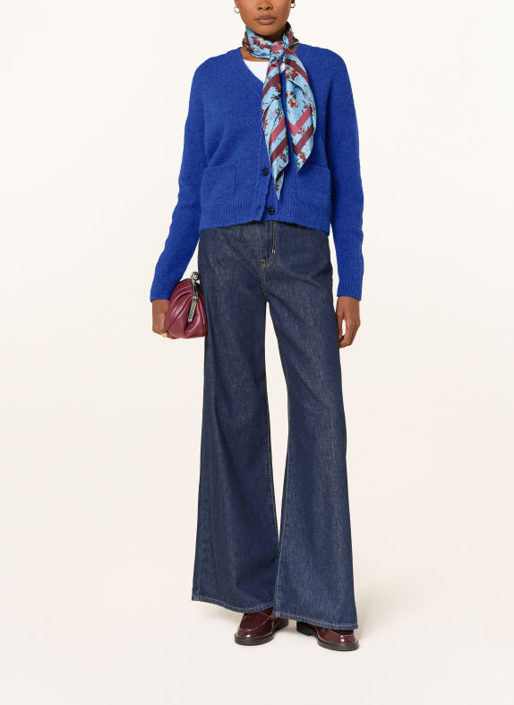 WEEKEND Max Mara Strickjacke GETTATA mit Alpaka BLAU