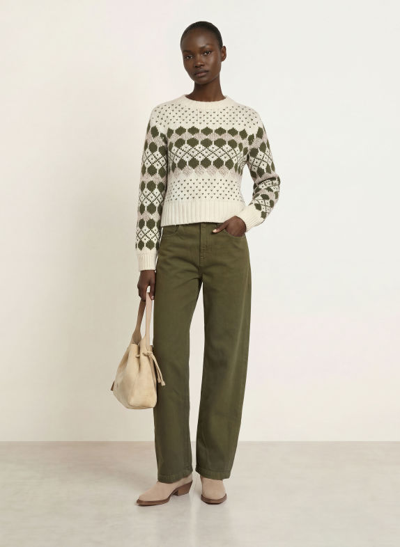 WEEKEND Max Mara Trui RANCH CRÈME / KAKI