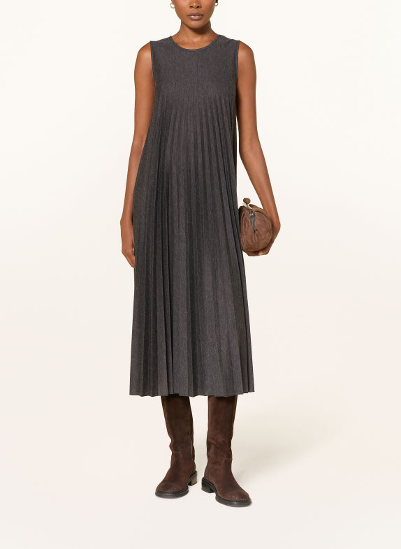 WEEKEND Max Mara Set CALCO: jurk en Trui met 3/4-mouwen DONKERGRIJS