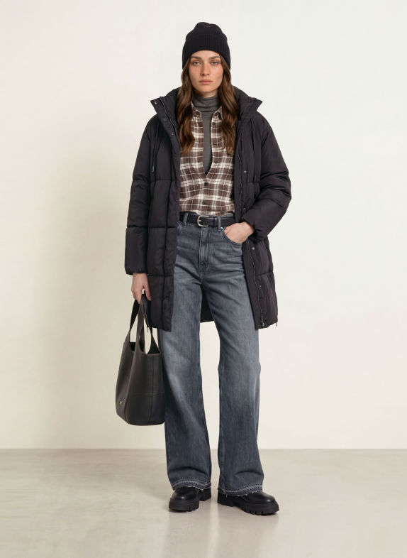 WEEKEND Max Mara Daunenmantel NEW BEMBO SCHWARZ