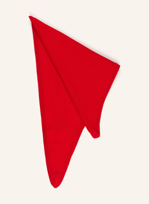 WEEKEND Max Mara Dreieckstuch BOSSO aus Cashmere ROT