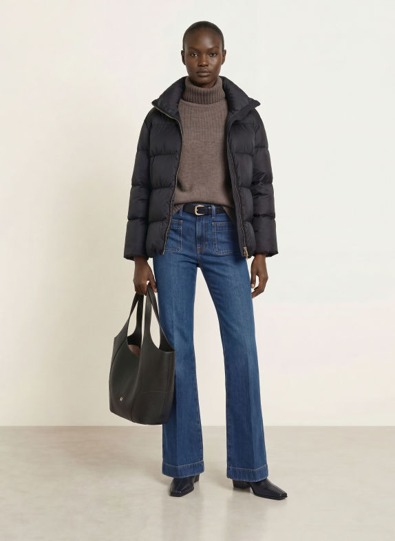 Max Mara The Cube ADORATO Down Jacket BLACK