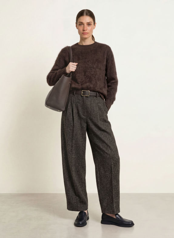 S Max Mara Marlenehose NATALE SCHWARZ / BRAUN / WEISS