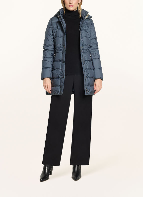 Betty Barclay Quilted jacket BLUE GRAY