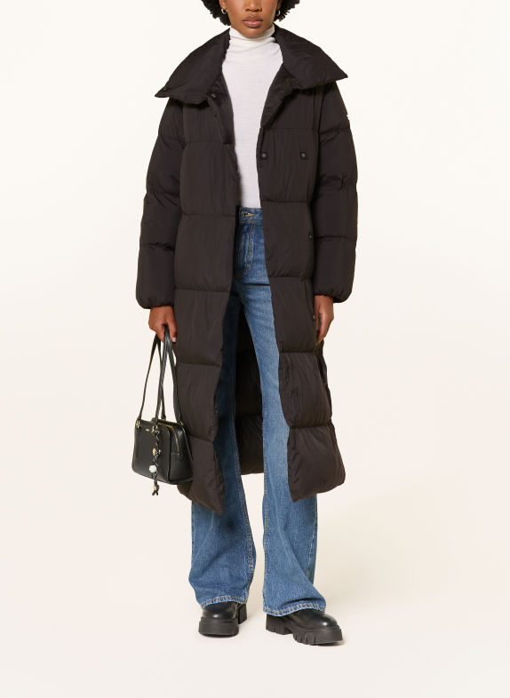 HUGO FRANCA Down Coat BLACK