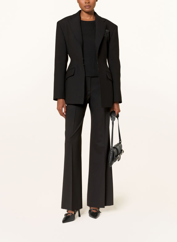 HUGO Blazer AMARILLE mit Schmucksteinen SCHWARZ