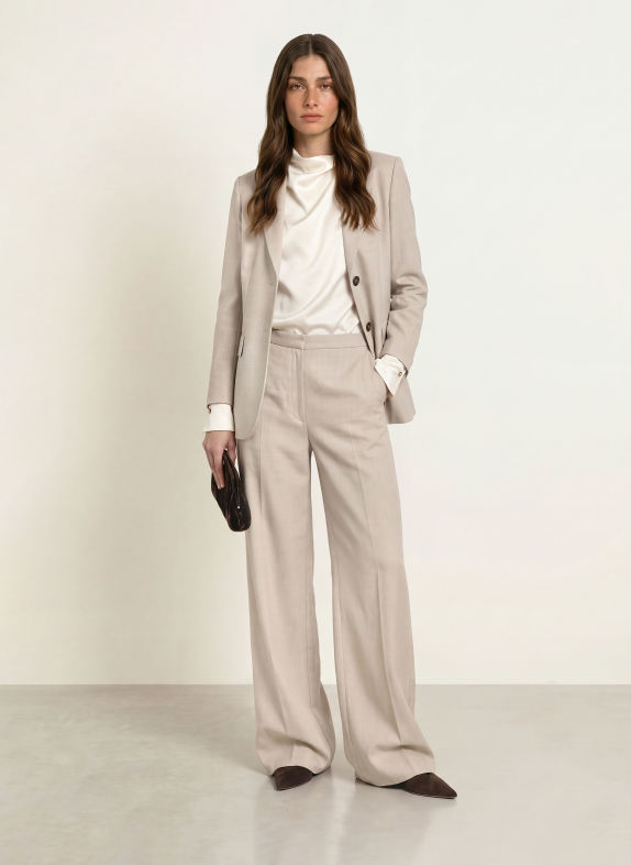 Max Mara STUDIO Marlenehose RECENTE BEIGE