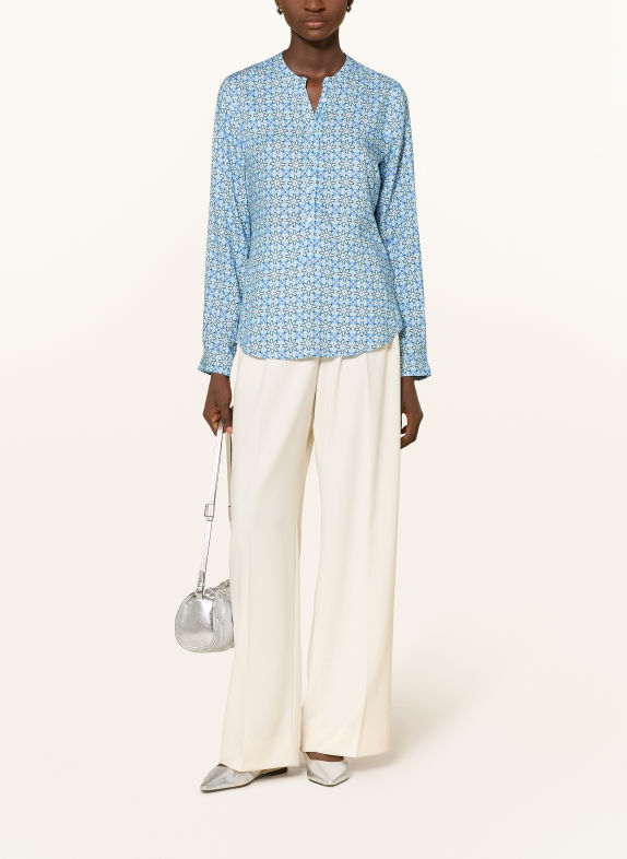 Emily VAN DEN BERGH Blusenshirt HELLBLAU / BEIGE / WEISS