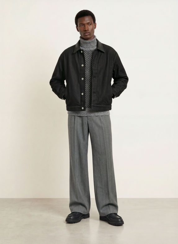 HUGO Spijkerjas 001 BLACK