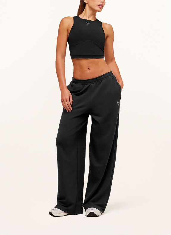 GYMSHARK Sweatpants LIFTING SCHWARZ