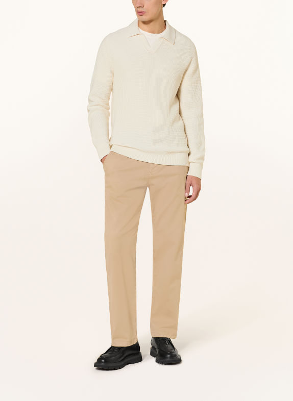 JOOP! Strick-Poloshirt XENNDER ECRU