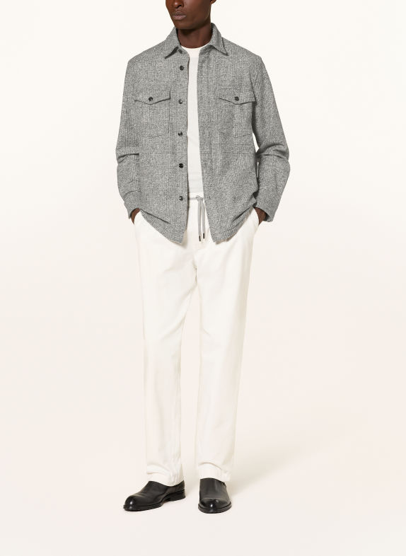 JOOP! Overshirt KOHEN DONKERGRIJS / LICHTGRIJS