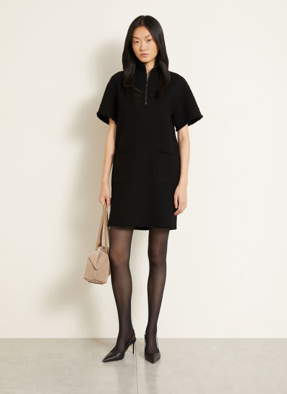 Max Mara Tweedjurk SAVANA ZWART