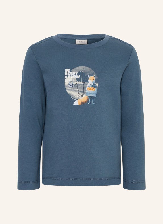 s.Oliver RED Longsleeve BLAU / WEISS
