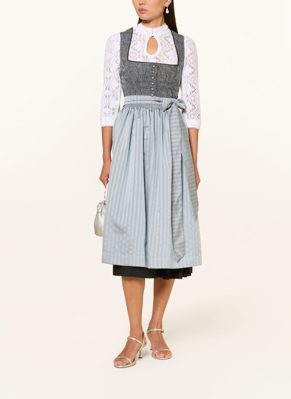 Hammerschmid Dirndl STAFFELSEE GRAY / BLUE GRAY / BLACK