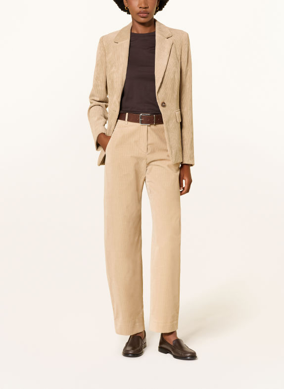 windsor. Pantalon en velours côtelé CHAMEAU