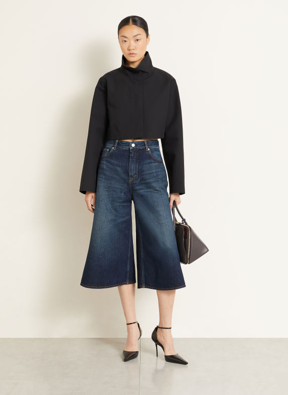 ALAÏA Kort model jas ZWART