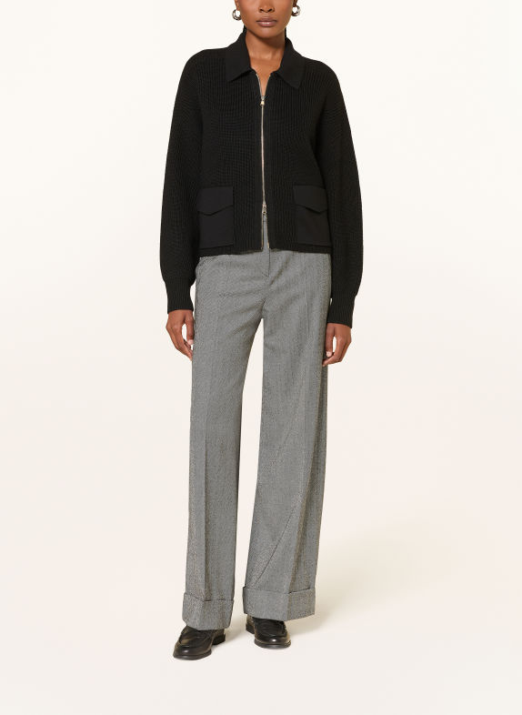windsor. Vest ZWART
