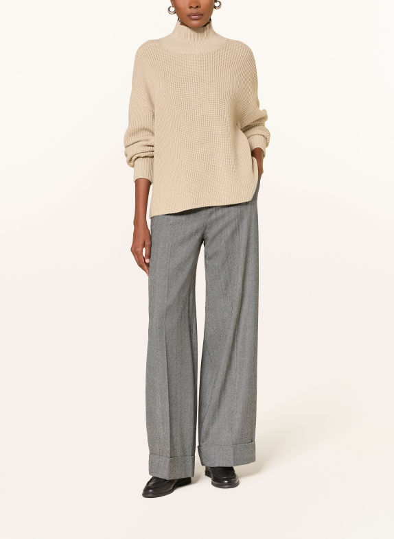windsor. Trui van merinowol BEIGE