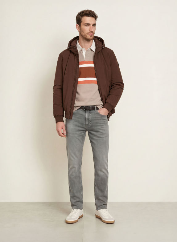BOSS Blouson CANIOL DUNKELBRAUN