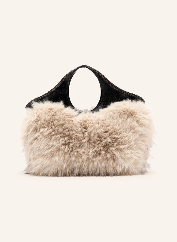 GIANNI CHIARINI Handtasche INFINITY BEIGE / SCHWARZ