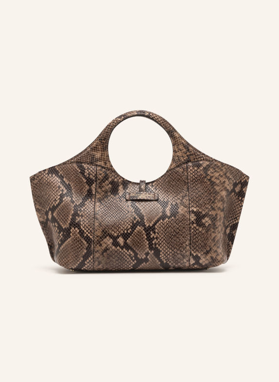 GIANNI CHIARINI Handtasche INFINITY BRAUN / SCHWARZ