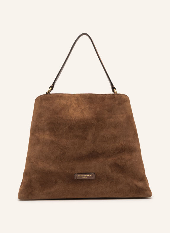 GIANNI CHIARINI FIONA MEDIUM Bucket bag BROWN