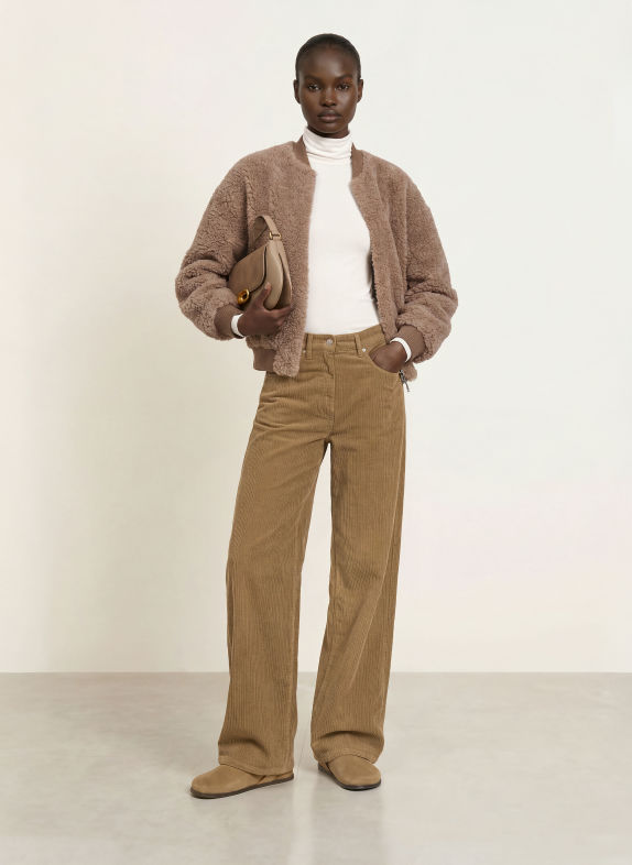 CAMBIO Corduroy pants 770 turtle