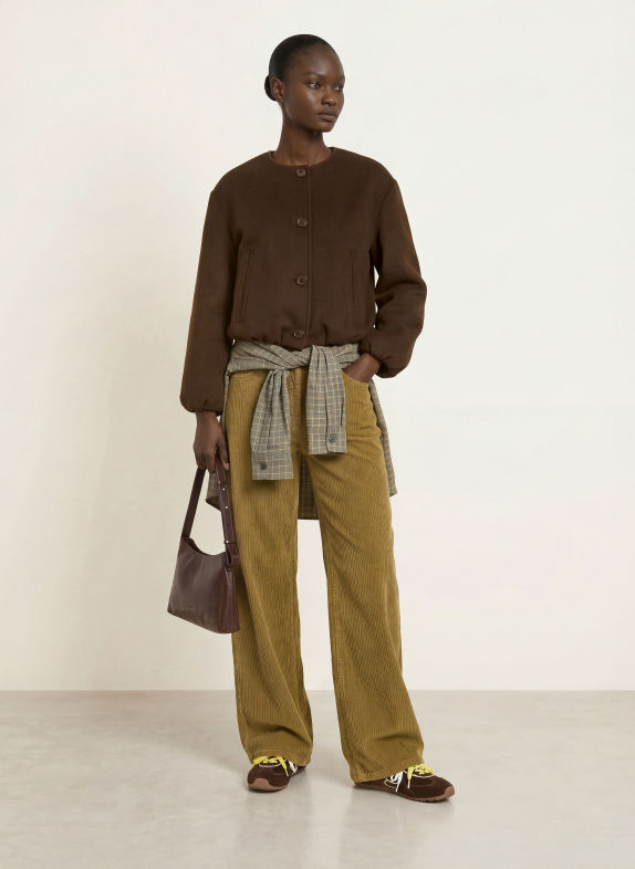 CAMBIO Corduroy pants 666 golden olive