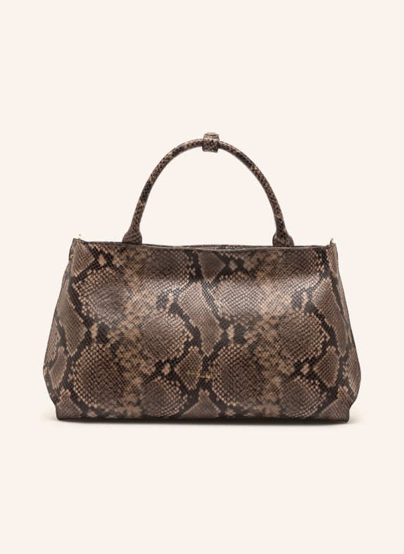 GIANNI CHIARINI Handtasche AMAL MEDIUM DUNKELBRAUN / HELLBRAUN