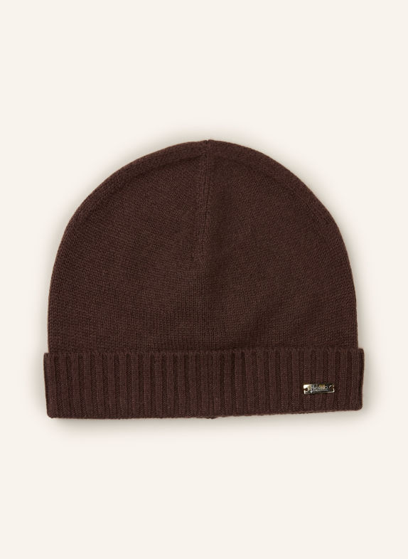 HERNO Cashmere Hat DARK BROWN