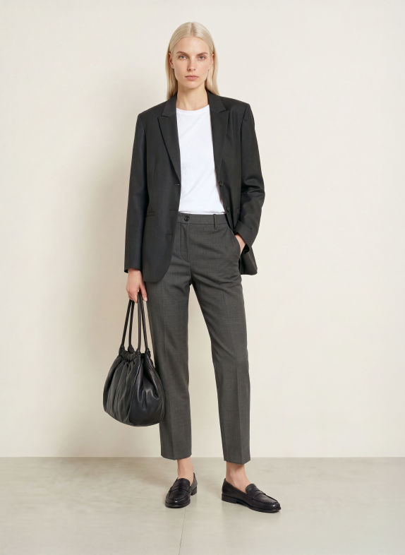 nine:inthe:morning SERAPHINE Chinos GRAY