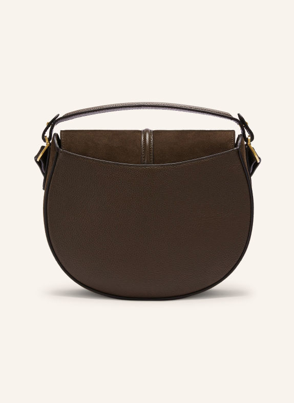 DEMELLIER Handtas THE SIENA SADDLE BRUIN