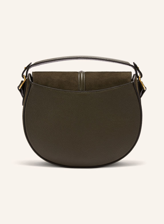 DEMELLIER Sac à main THE SIENA SADDLE MARRON