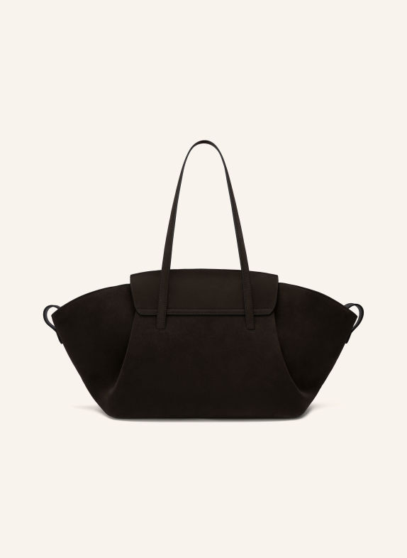 DEMELLIER Shoppers BROOKLYN MARRON FONCÉ / GOUD