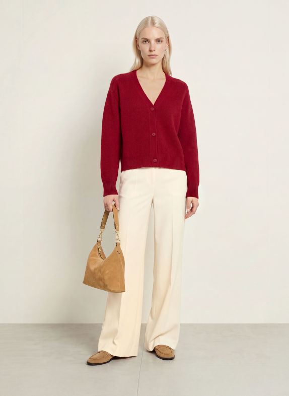 CINQUE CIVIVI Cardigan DARK RED