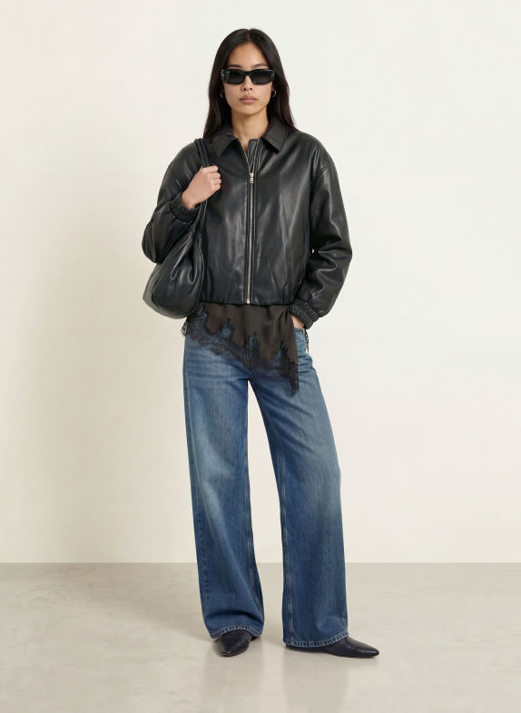 JOOP! JEANS Jeansy wide leg 423 Medium Blue 423