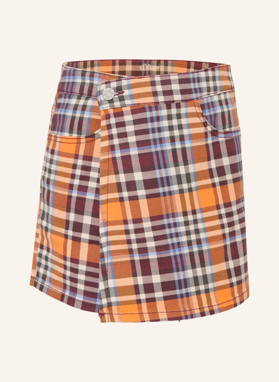 s.Oliver RED Skort LICHTORANJE / PAARS / LICHTBLAUW
