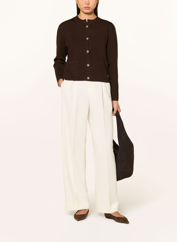 s.Oliver BLACK LABEL Vest MARRON FONCÉ