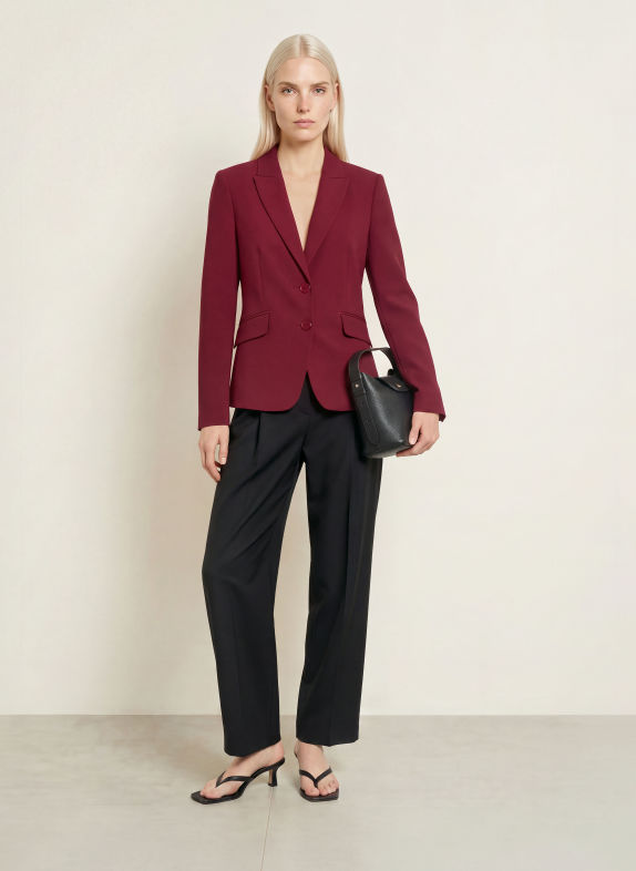s.Oliver BLACK LABEL Blazer ROUGE FONCÉ