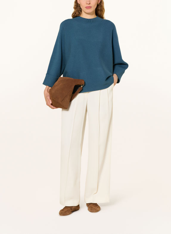 COMMA Pullover mit 3/4-Arm PETROL