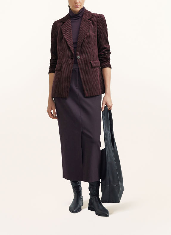COMMA Cordblazer DUNKELLILA