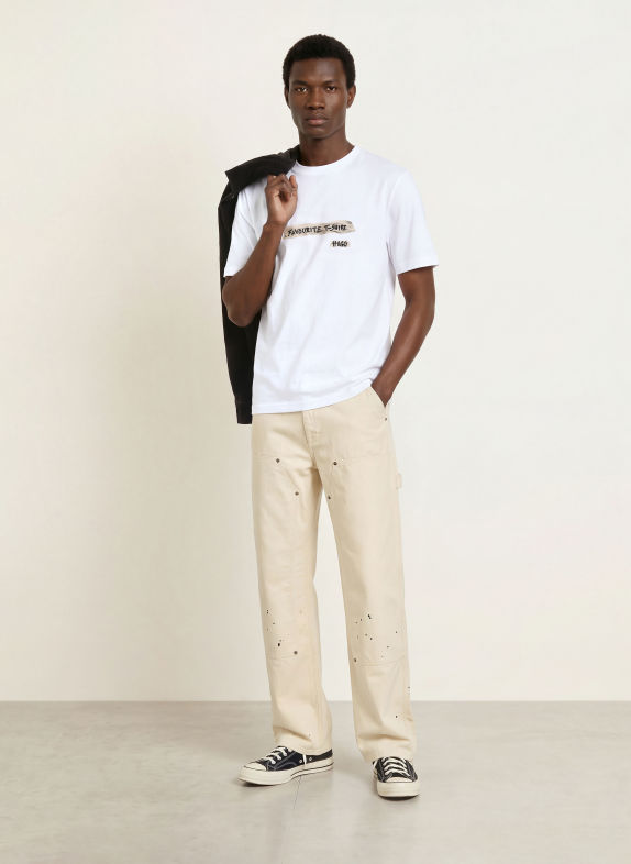 HUGO T-Shirt NAXTER WEISS