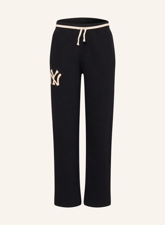 POLO RALPH LAUREN Pantalon en molleton NOIR / BLANC