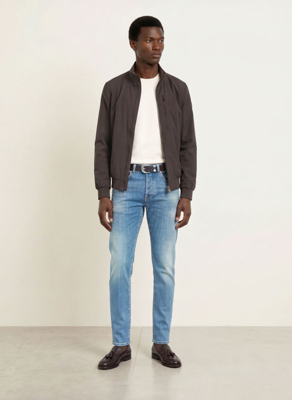 GOLDGARN DENIM Džíny U2 Tapered Fit 1070 LIGHTBLUE