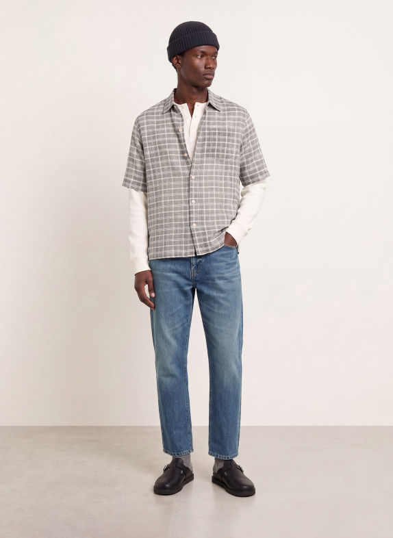 GOLDGARN DENIM Jeans WALDPARK Loose Fit 1090 midblue