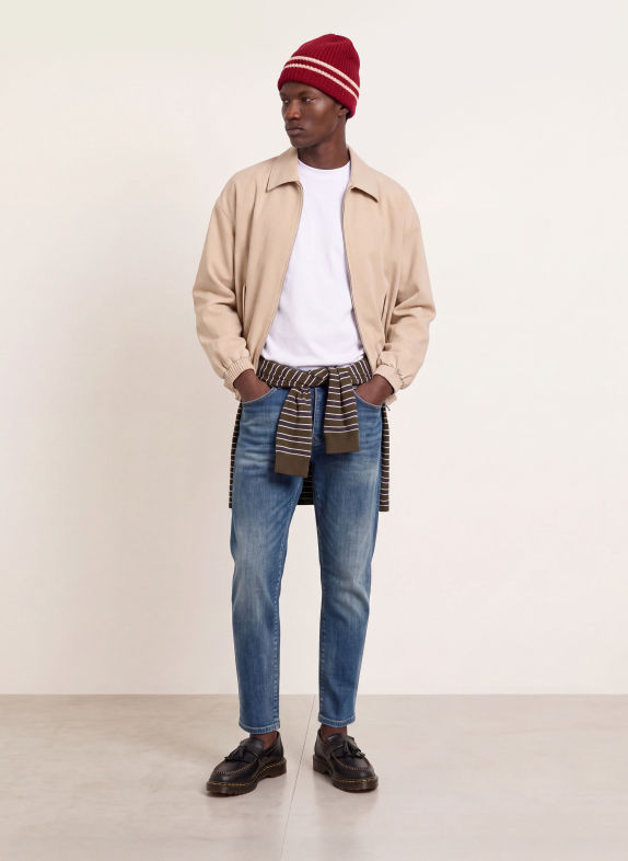 GOLDGARN DENIM Jeans RHEINAU Relaxed Cropped Fit 1070 LIGHTBLUE