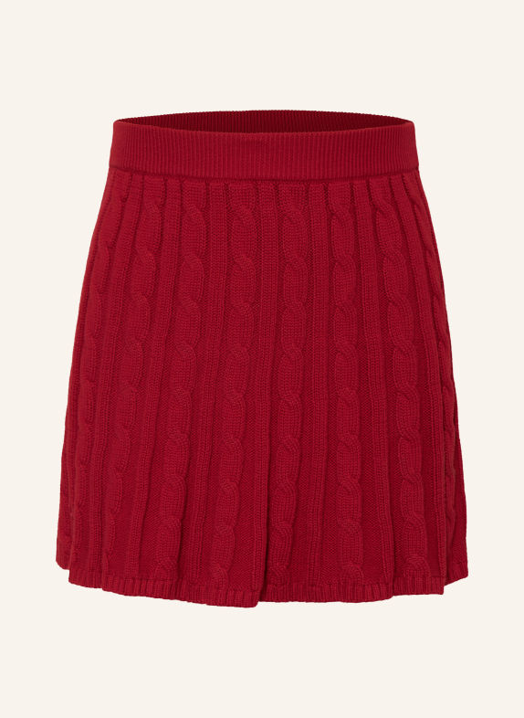 POLO RALPH LAUREN Gebreide rok ROOD